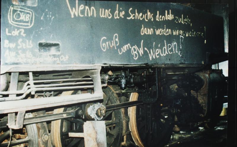 Ein Gruß vom Bw Weiden an den MuEC